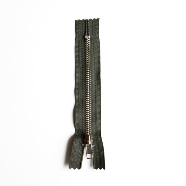 13cm Trouser Metal Zipper - Assorted Colours