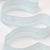 24mm Mouselline Fold Over Elastic - Pale Blue