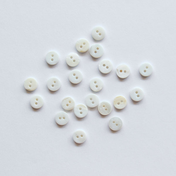 Mother Of Pearl Button - 9mm