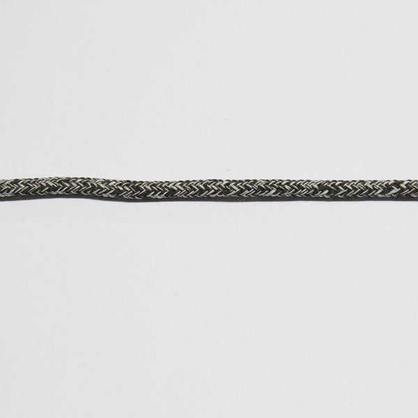 Cord - Charcoal/White - 7.5mm