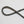Cord - Charcoal/White - 7.5mm