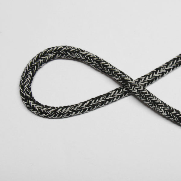 Cord - Black/White - 7.5mm