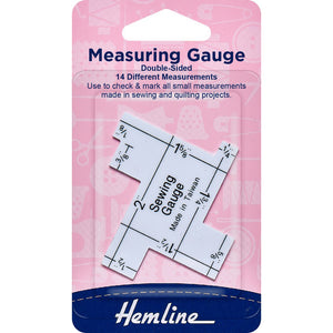 Hemline Measuring/Sewing Gauge/Imperial