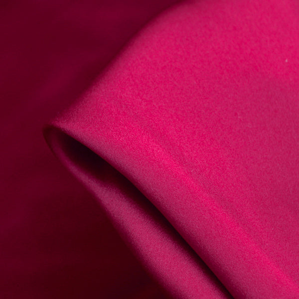 Crimson Silk Satin - 19mm