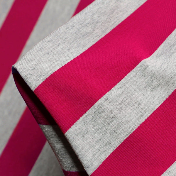 Fuchsia Steel Jersey Marle