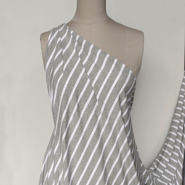 Grey Story Line Marl Jersey