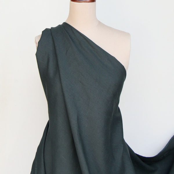 Linford Licorice Washed Linen