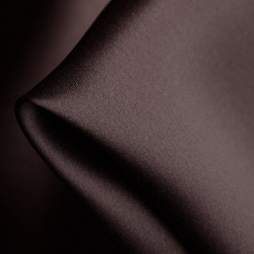 Heavy Chocolate Silk Satin - 40mm
