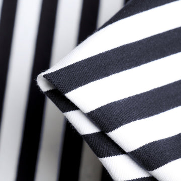 Ani Navy White French Terry