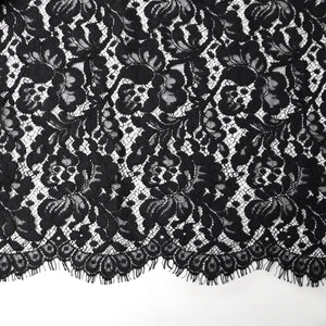 Cut Out Black Lace