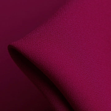 Cady Crepe Dark Fuschia