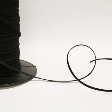 Braided Elastic (3mm) - Black