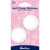 Hemline - Self-Cover Buttons (White) - 38mm