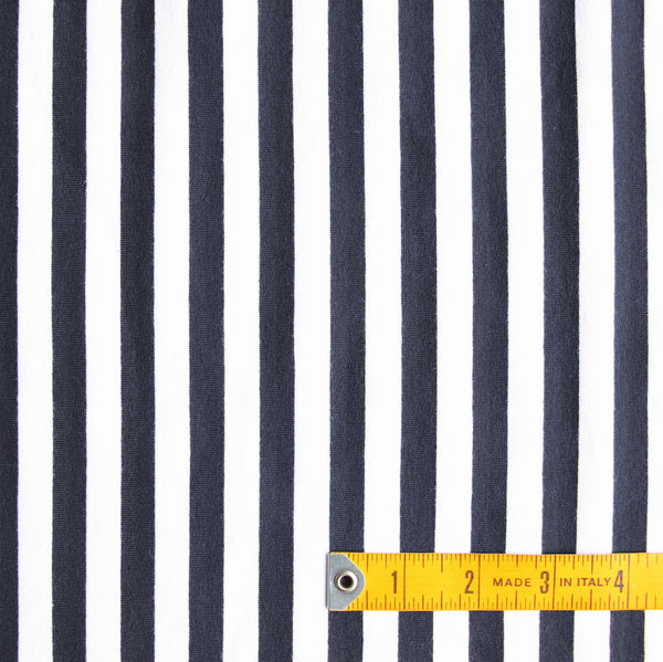 Ani Navy White French Terry