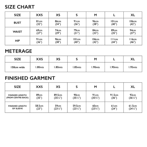Megan Longline Cardigan Pattern