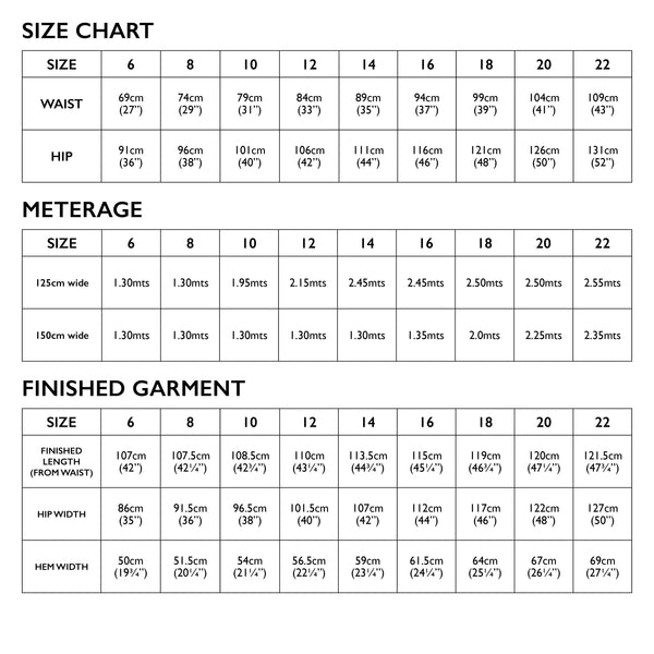 Avalon Pants Pattern