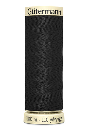 Gütermann Sew-All Polyester Thread - 100m - 000 (Black)