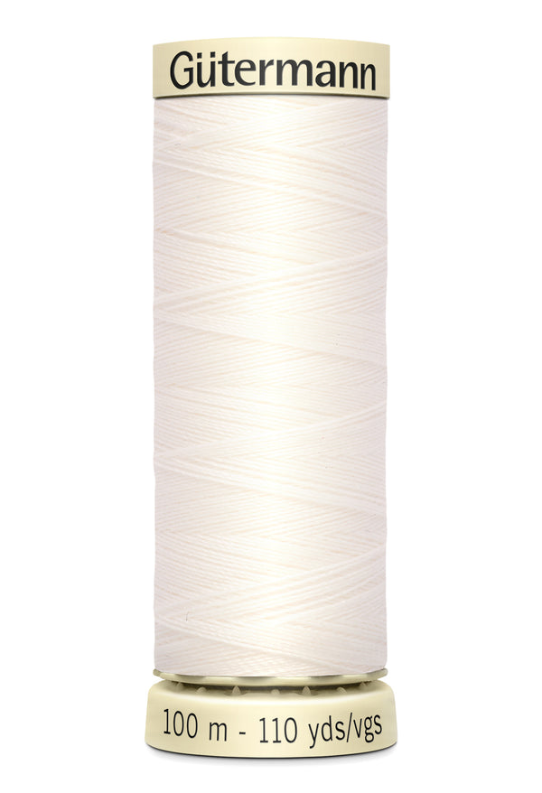 18mm Stretch Fold-Over Binding - Ivory