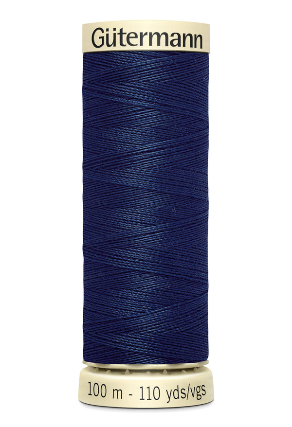 24mm Stretch Fold-Over Binding - Navy