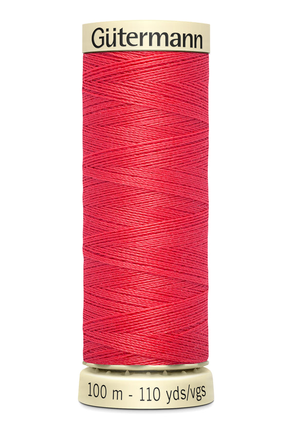 18mm Stretch Fold-Over Binding - Coral