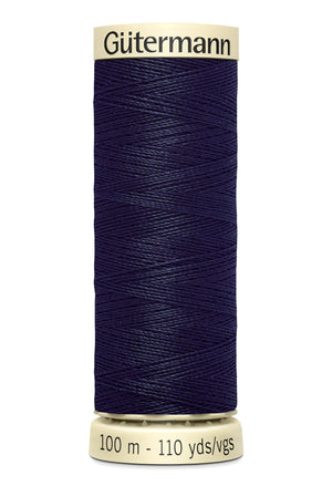 Plain Dye Cotton Drill, French Navy