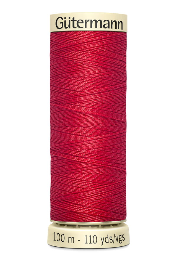 24mm Stretch Fold-Over Binding - Real Red