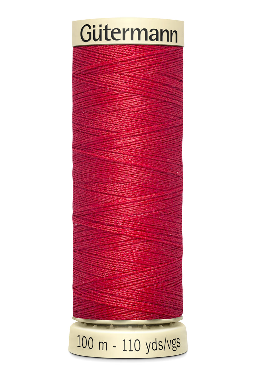 24mm Stretch Fold-Over Binding - Real Red