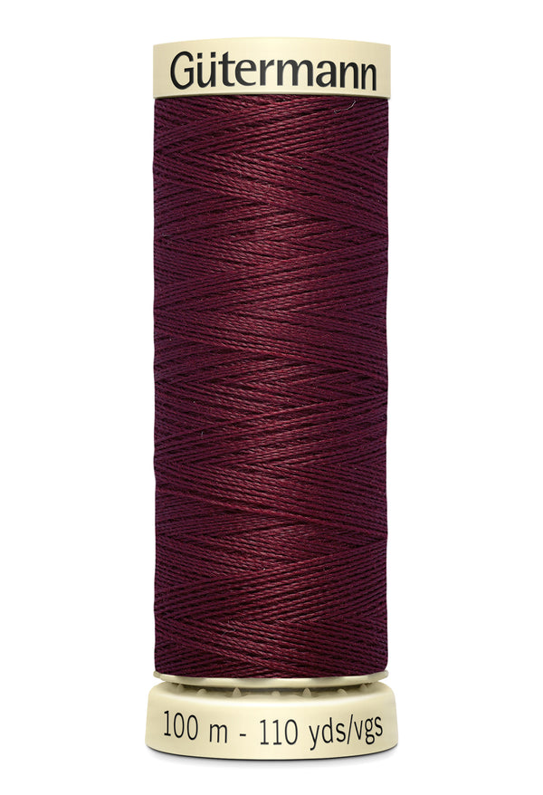 22mm Wool Binding - Wine Red