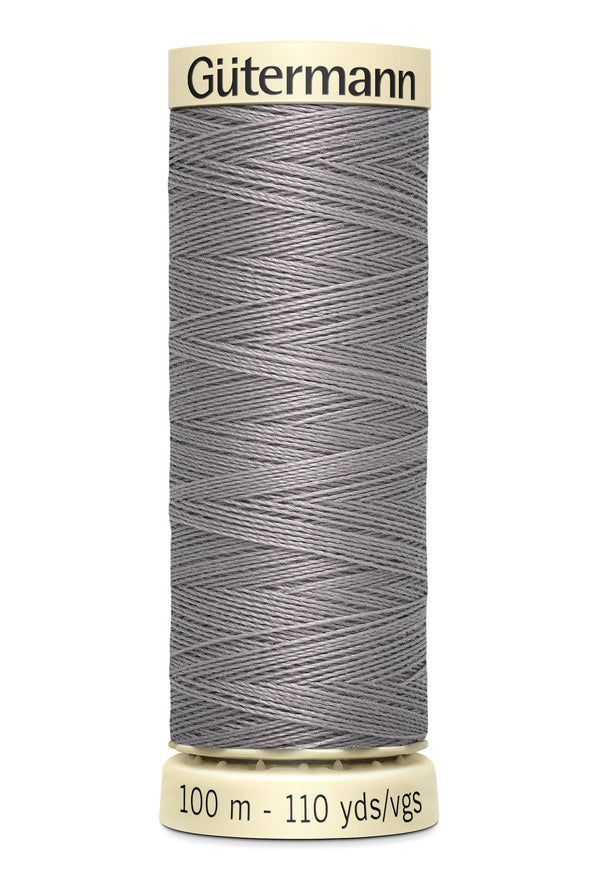 24mm Stretch Fold-Over Binding - Silver Grey
