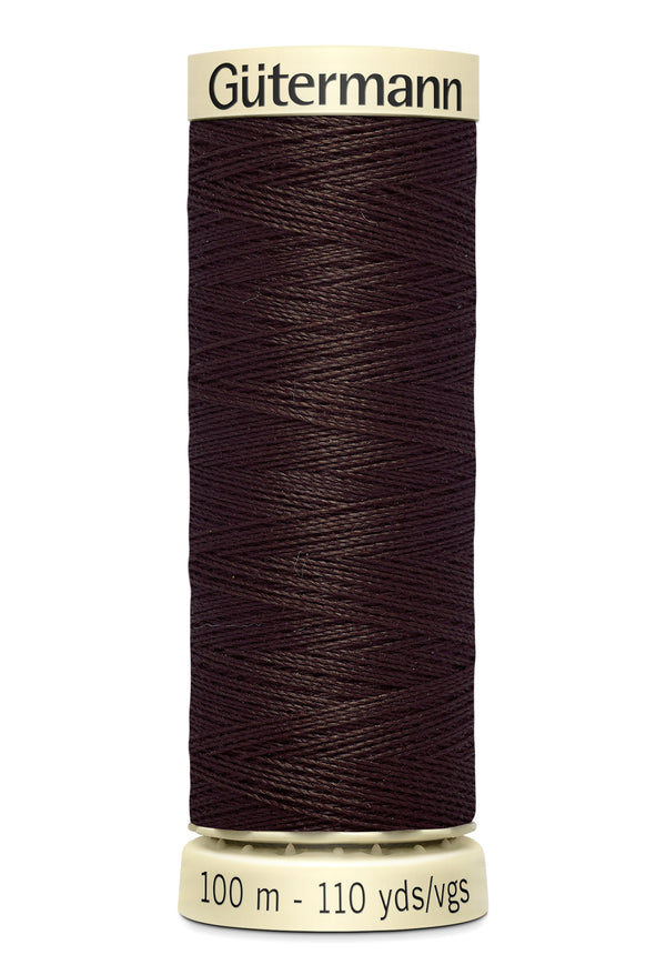 24mm Stretch Fold-Over Binding - Chocolate Brown