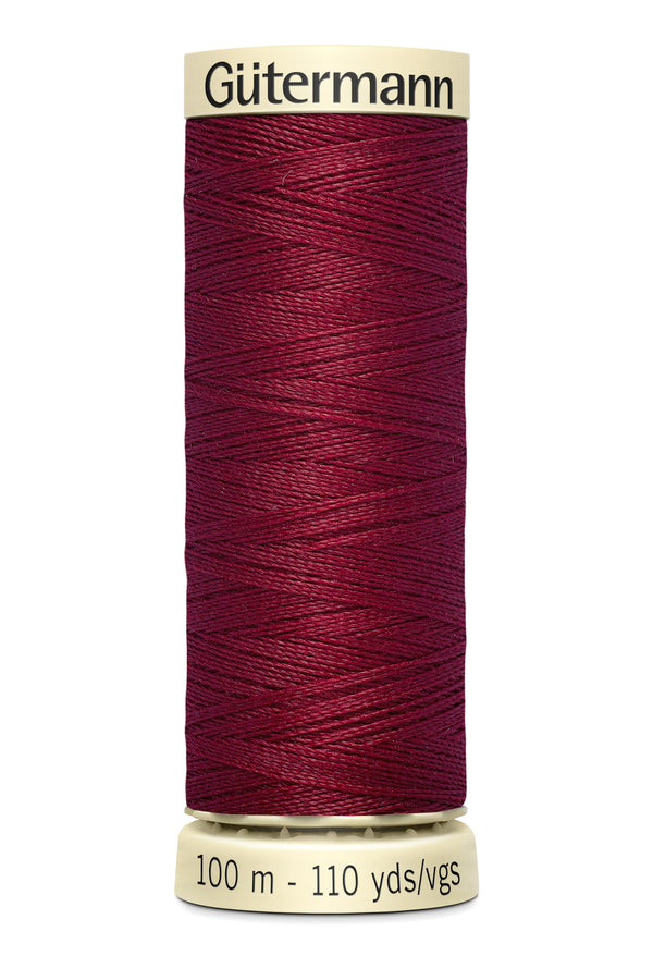 24mm Stretch Fold-Over Binding - Wine Red