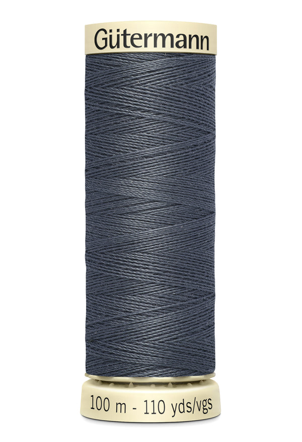 24mm Stretch Fold-Over Binding - Mid Grey