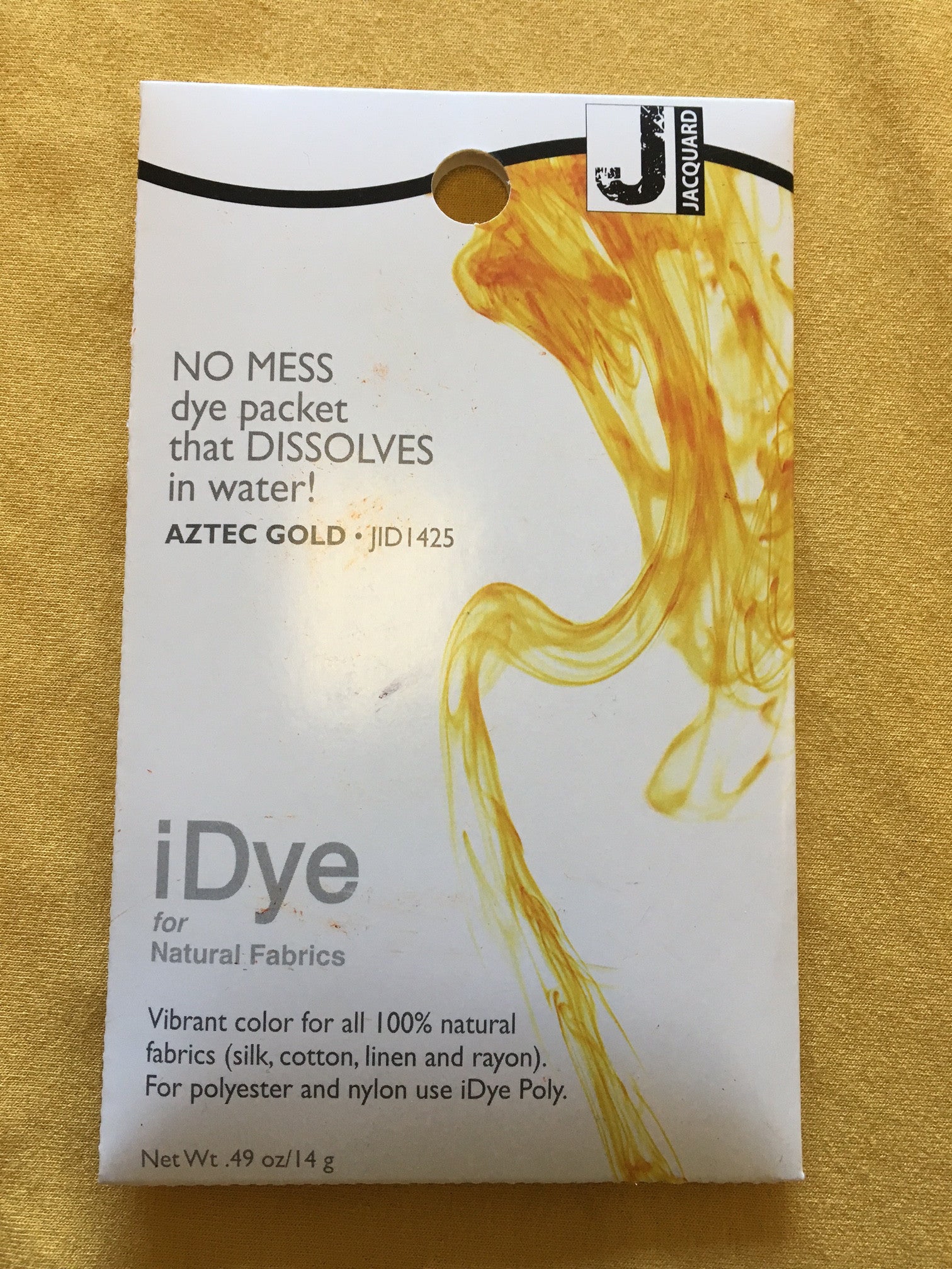 Jacquard iDye Poly, Golden Yellow