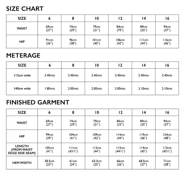 Chiara Pants Pattern