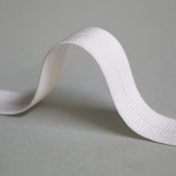 18mm Stretch Fold-Over Binding - Ivory