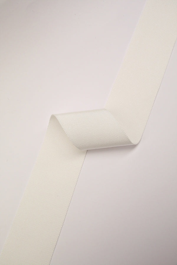 50mm Grosgrain Ribbon - Ivory