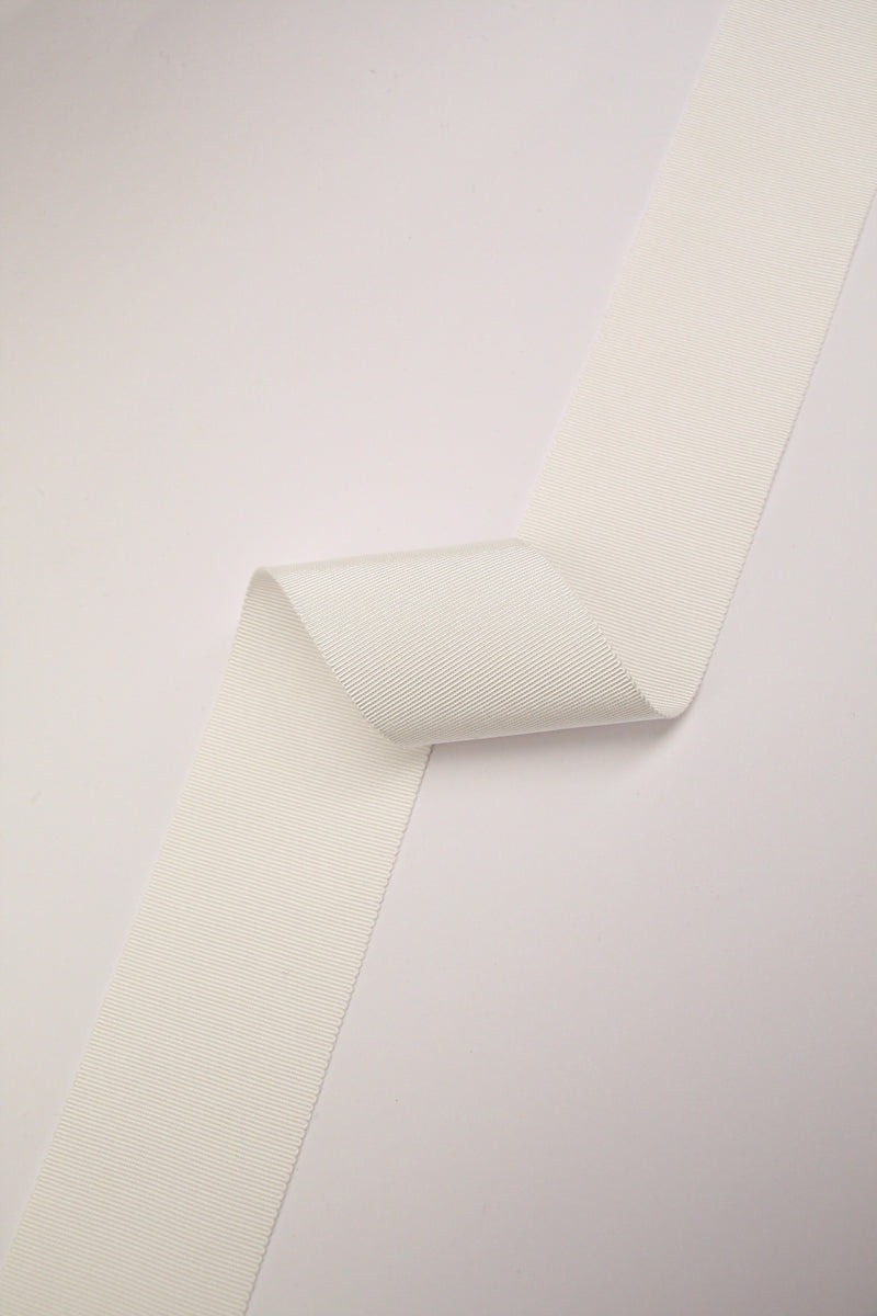 50mm Grosgrain Ribbon - Ivory
