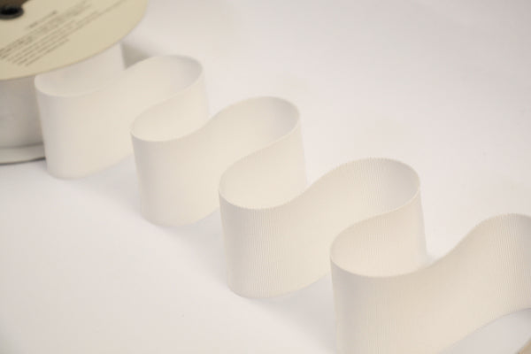 50mm Grosgrain Ribbon - Ivory