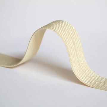 18mm Stretch Fold-Over Binding - Beige