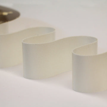 40mm Grosgrain Ribbon - Cream