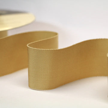 40mm Grosgrain Ribbon - Gold