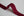 18mm Stretch Fold-Over Binding - Wine Red