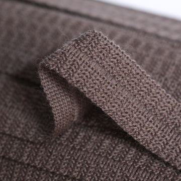 22mm Wool Binding - Mushroom Brown