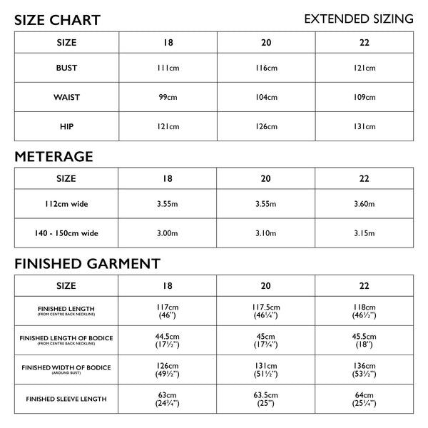 Sleeve Expansion - Felicia Pinafore Dress Pattern