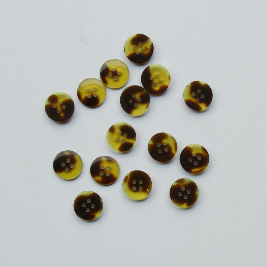 Tortoise Shell Shirt Button