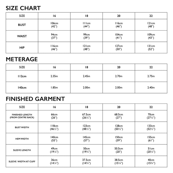 Harlow Shirt Pattern