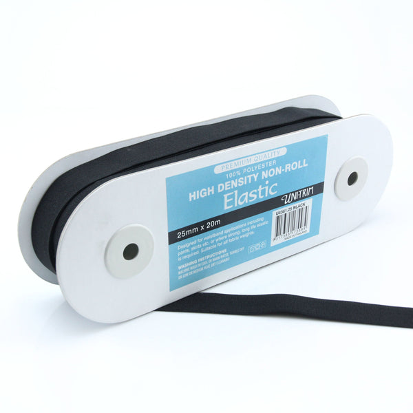 *High Density Non-Roll Elastic (25mm)