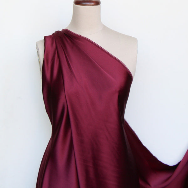 Merlot Silk Satin - 19mm