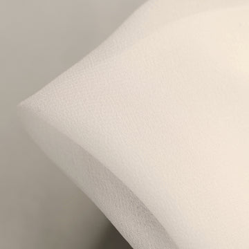 Gette Off-White Silk Georgette