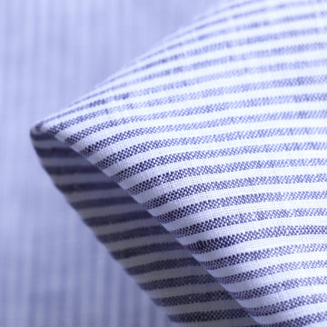 Bolzano Stripe Linen - Navy/White